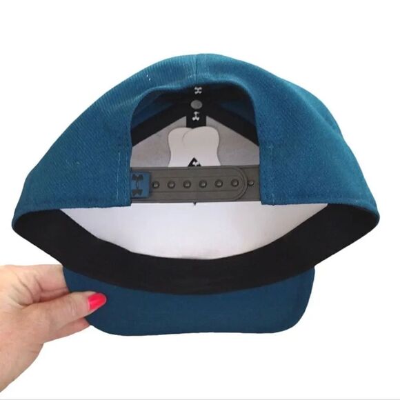 Under Armour Huddle 2.0 Orange Teal Snapback Hat Bundle of 2 - Picture 12 of 15